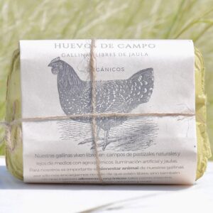 Huevos de Campo Orgánicos - Gallinas Libres x 6